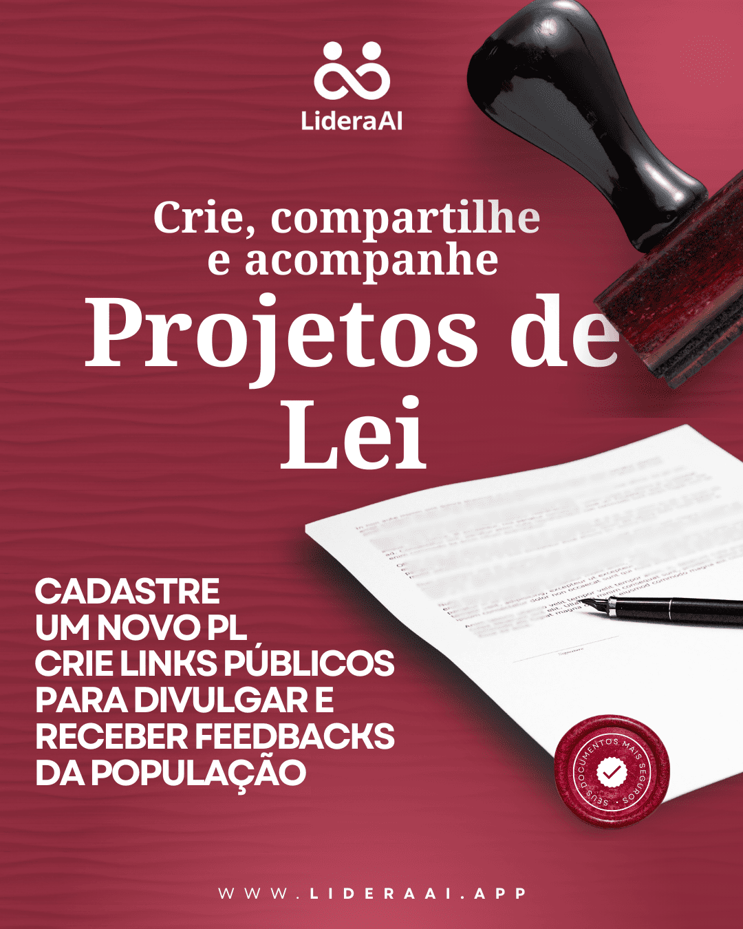 Interface de Gestão de Projetos de Lei